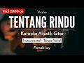 Download Lagu Tentang Rindu - Virzha Karaoke Akustik | Female Key