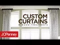 Custom Curtains and Drapes for Large Windows JCPenney In-Home Decorating