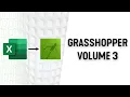 Grasshopper Tutorial Volume 3 1 - Intro and importing excel
