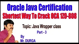 Java tutorials Java Wrapper Class Part - 3 by Durga Sir
