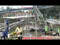 Lagu Quá Khó Cho Đội Từ Thiện. Ráp Cầu Dài Hơn 30 Mét.Vướng Phải Dây Điện, Vô Cùng Nguy Hiểm. 