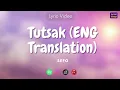 (English Translation) Sefo - Tutsak || Lyric Video