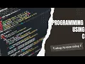 Developing Voting-System Using C programming language
