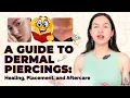 A Guide to Dermal Piercings Healing Placement and Aftercare