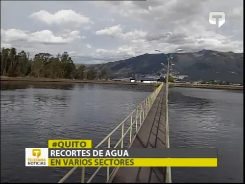 Recortes de agua en varios sectores