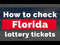 How to check Florida lottery tickets FL lottery results and winning numbers
