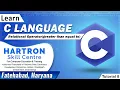C Language Tutorial 8 Relational Operator greater than equal to HARTRON SKILL CENTRE FATEHABAD