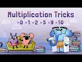Multiplication Tricks for Kids Multiplication by 0 1 2 5 9 and 10 Times Tables Tips
