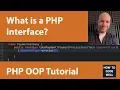 PHP OOP Tutorial What is a PHP interface