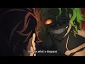 Gyutaro bullies Tanjiro Kimetsu no Yaiba S3 Ep 10
