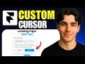 How to Make Custom Cursor in Framer Tutorial 2026