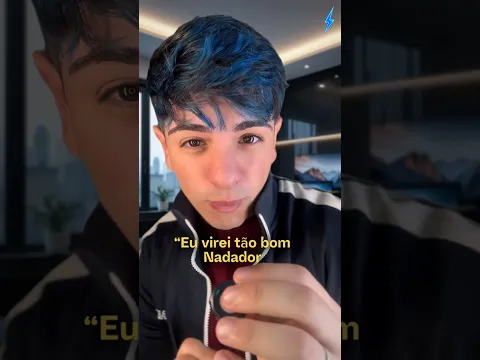 Eu virei tão bom nadador… 💦⚡️