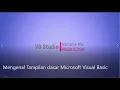 Mengenal Tampilan dasar Microsoft Visual Basic