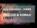 Download Lagu Hatsukoi [初恋] - Mika Nakashima [中島美嘉] Lyrics (ENGLISH \u0026 ROMAJI)