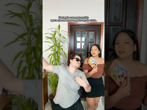 Flertando com meu marido depois de saber seus gostos | Jeru e a jeru