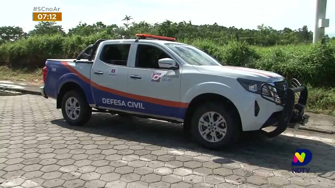 Chuva intensa provoca transtornos em cidades da região Norte de SC