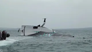 水上世界 9 月 30 日 22 ETNZ AC40 翻车，52 超级系列，5.5，PWA，AYC，GGR 灾难。 更多的