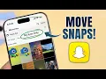 How to Use My Eyes Only on Snapchat Move Snap to Setup