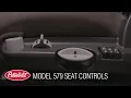 Model 579 Seat Controls