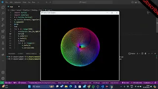 Creating Hypnotic Spiral Patterns with Python Turtle