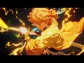 zenitsu demon slayer Yellow 4K Live Wallpaper Rendered