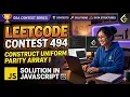 Leetcode Contest 494 Construct Uniform Parity Array I