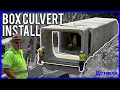 Kerns Drive Box Culvert Install