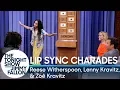 Video di Lip Sync Charades with Reese Witherspoon, Lenny Kravitz and Zoë Kravitz