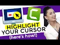 Camtasia How to Highlight Cursor or Add Spotlight Effect