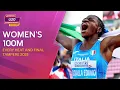 Lagu A Star Is Born! 🌟 EVERY Heat \u0026 Final of the Women's 100m | Tampere 2025