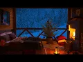 Download Lagu Relaxing Blizzard with Fireplace 4k - Deep Sleep from Insomnia, for fall Asleep and Sleep Better