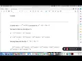 MAP2302 Verifying a Solution Example 1