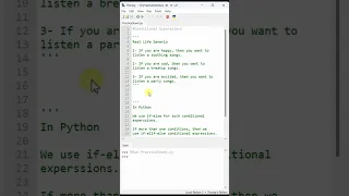 - Conditional Expression if-elif-else in python Part-1 Python Tutorial Praveen Kumar