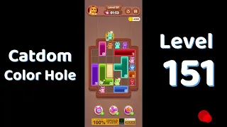 Catdom Color Hole Level 151 Screenshot