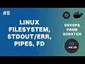 DevOps From Scratch File Descriptors Standard Pipe Grep File system hierarchy