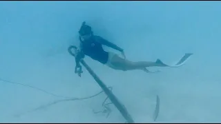 Freediving to Make Our Own Mooring