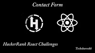 Contact Form React Hackerrank Challenge