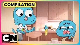 Mac & Cheese Madness!🧀😂| Food Compilation🍔| The Wonderfully Weird World Of Gumball⚽| @cnindia​