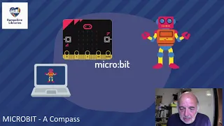 Online Code Club micro bit - A Compass
