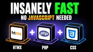 HTMX PHP CSS Is Insanely Fast No Javascript Required