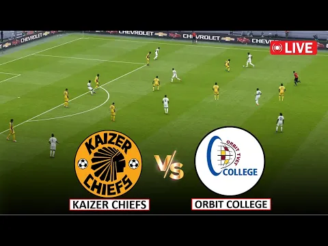 Video Thumbnail: 🔴Live : Kaizer Chiefs vs Orbit College I South African Premier Full Match I eFootball Pes 21 Games