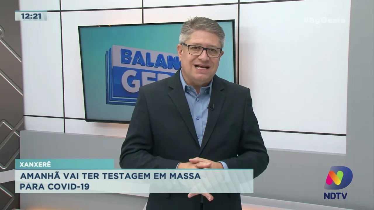 Xanxerê: neste sábado (20) vai ter testagem em massa para Covid-19