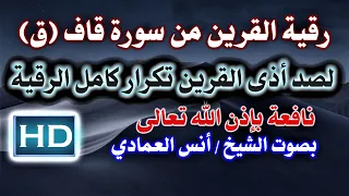 رقية لصد أذى القرين من سورة قاف ق تكرار كامل الرقية بصوت الشيخ أنس العمادي نافعة ب إذن اللـــــ ہ 