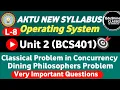 Dining Philosophers Problem Classical Problem in Concurrency L-8 Unit-2 Operating System BCS401 IMP