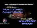 Download Lagu Ruk Ja O Dil Deewane Karaoke With Scrolling Lyrics Eng. \u0026 हिंदी