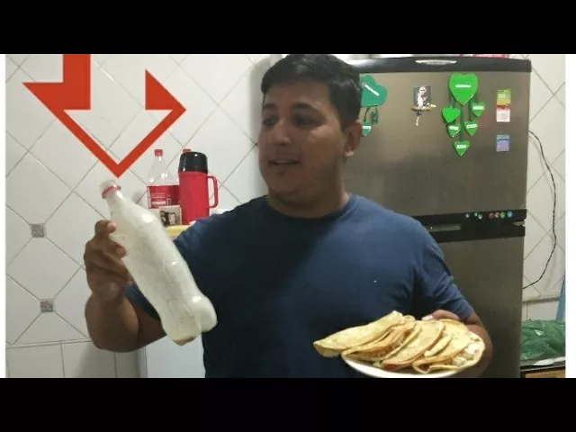 CREPIOCA FITNESS LOW CARBO RECEITA NA GARRAFA / PANCAKE GOURMET RECIPE FITNESS GOURMET