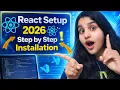 How to Setup React in VS Code Complete React Installation Guide 2026
