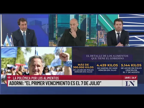Download MP3 El gobierno denunció a Tolosa Paz. El pase de Eduardo Feinmann y Esteban Trebucq.