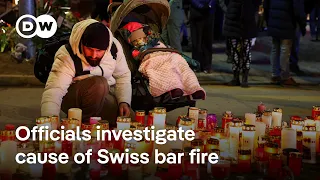 crans montana fire likely started by sparkling flares too near to ceiling say officials dw news