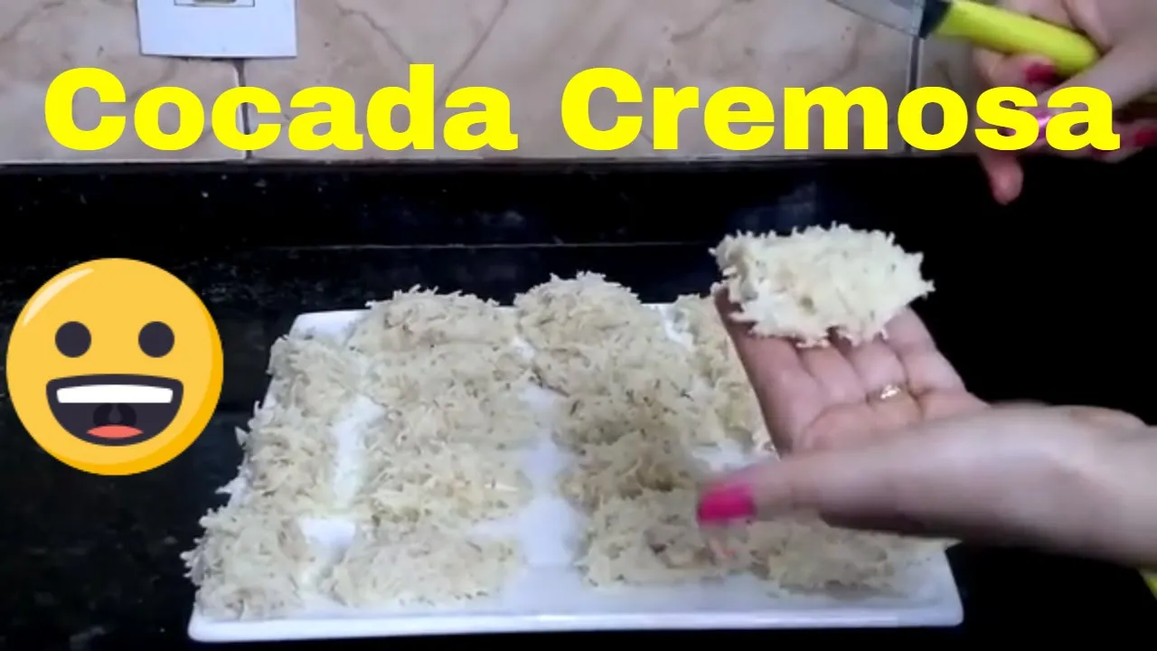 COMO FAZER COCADA DE LEITE CONDENSADO
